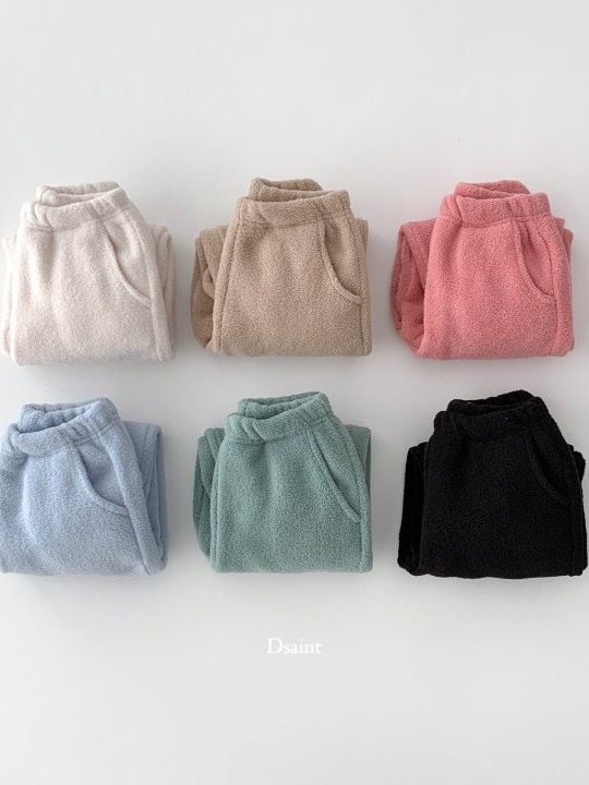 Cotton Candy Double-sided Fleece Pants