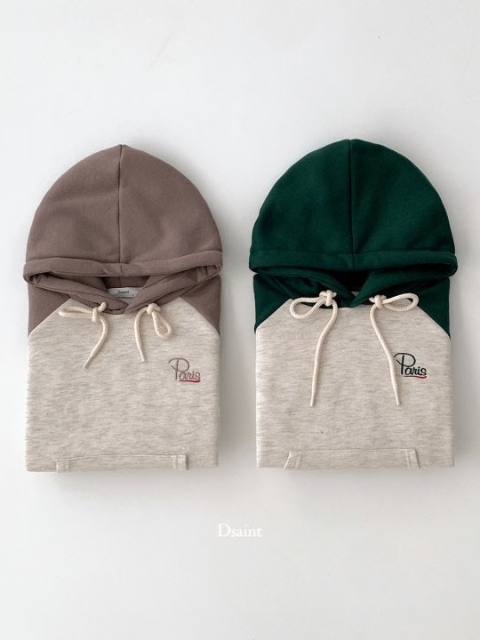 Paris Raglan Fleece Hoodie