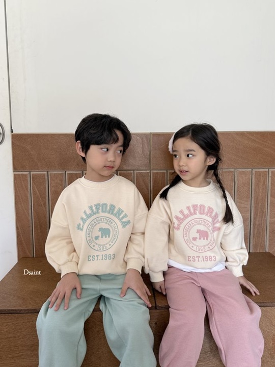 California Bear Fleece Jogger Set