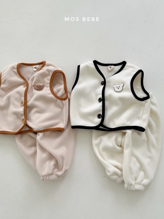 Soft Vest Pants Set