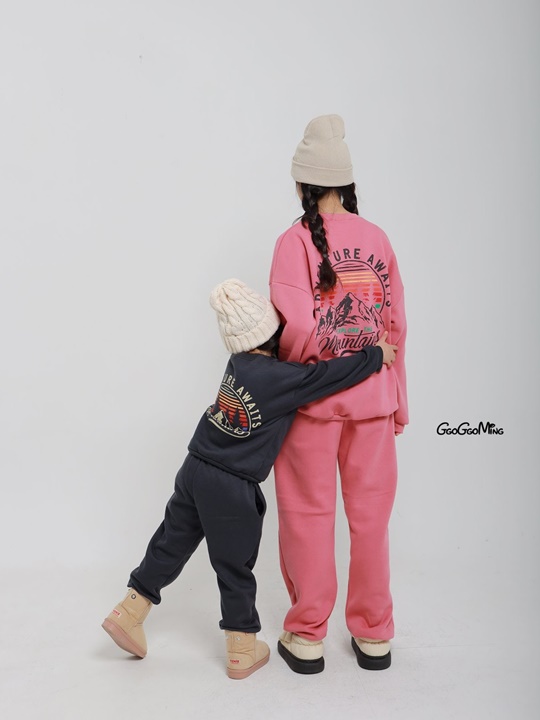 Kate Fleece Top Bottom Set