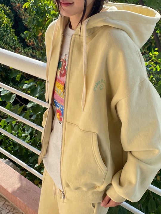 Make Two-way Zip-up Make Two-way Zip-up