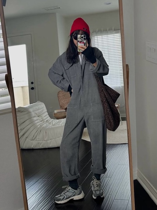 Pigment Corduroy Jumpsuit Pigment Corduroy Jumpsuit