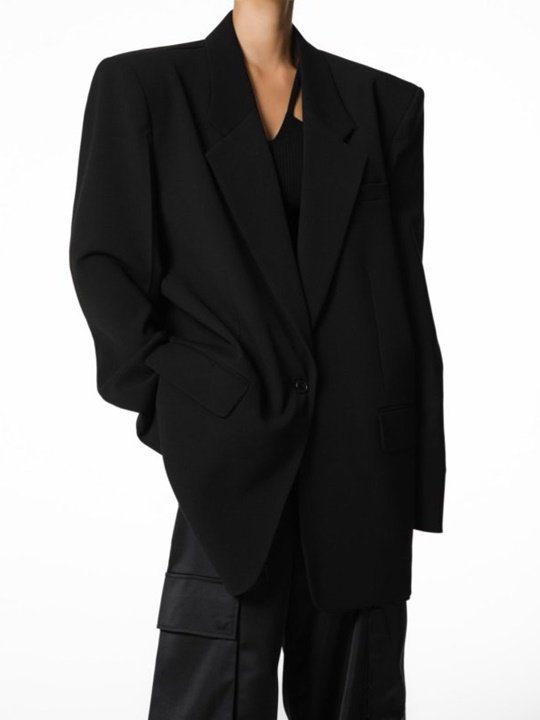 Classic Oversized Maxi Length Blazer Classic Oversized Maxi Length Blazer