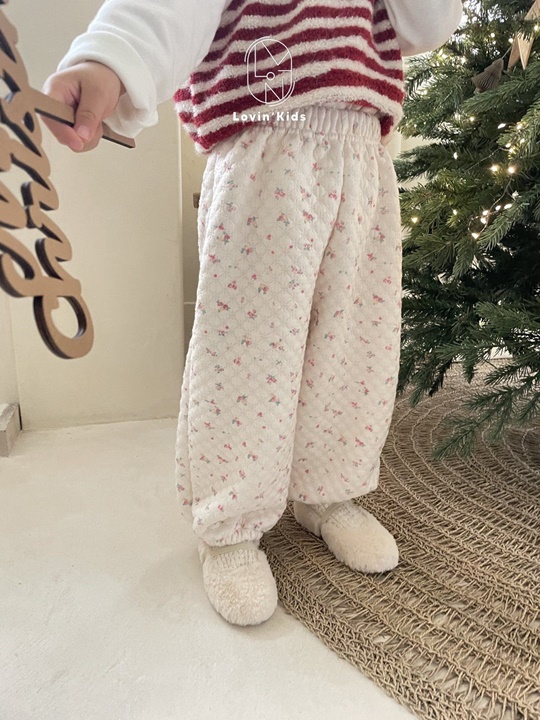 Flower Quilting Pants Flower Quilting Pants
