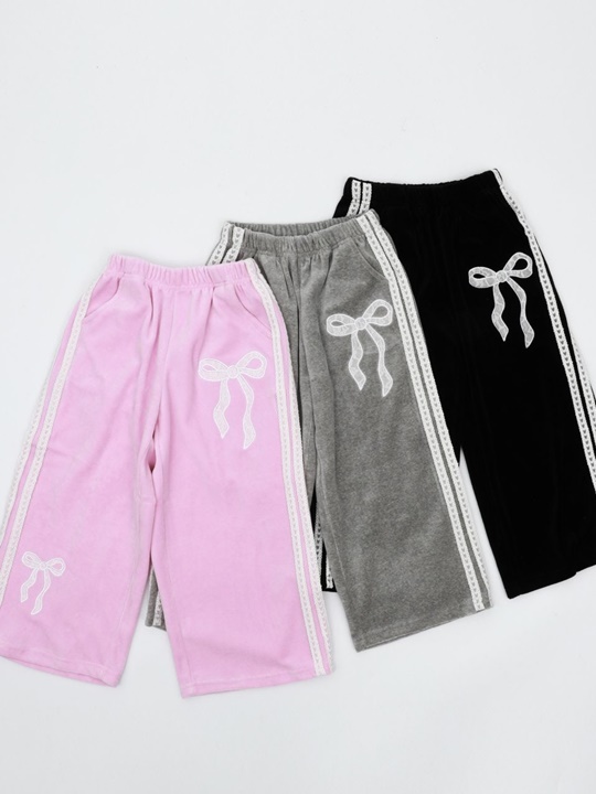 Ribbon Veloa Pants Ribbon Veloa Pants