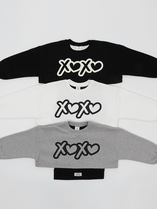 XO Crop Sweatshirts XO Crop Sweatshirts