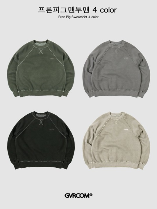 Front Pigment Sweatshirts Front Pigment Sweatshirts