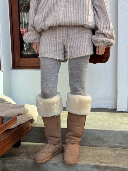 Rib Knit Shorts Rib Knit Shorts