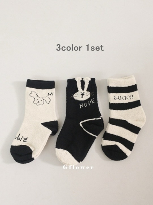 Fleece Rabbit Socks Set Fleece Rabbit Socks Set