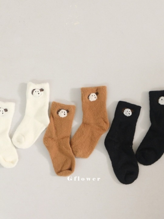 Fleece Puppy Socks Set Fleece Puppy Socks Set
