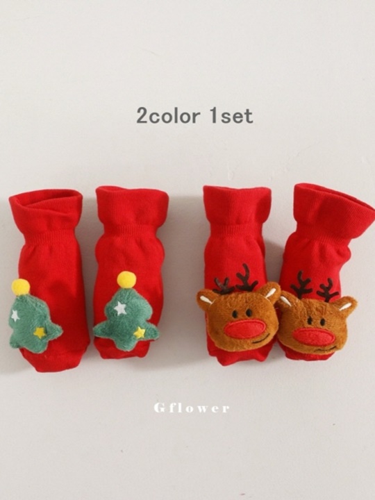 Baby Christmas Sock Set Baby Christmas Sock Set