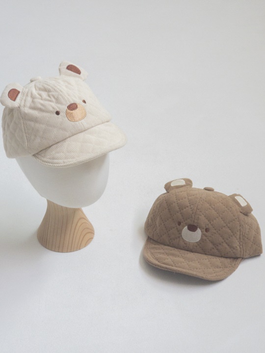 Quilting Corduroy Bear Hat Quilting Corduroy Bear Hat