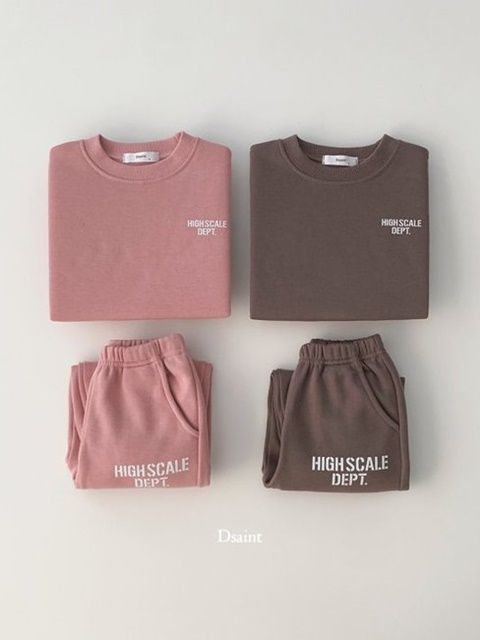 High Scale Fleece Top Bottom Set High Scale Fleece Top Bottom Set