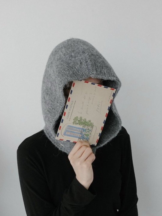 Petite Flower Button Balaclava Petite Flower Button Balaclava
