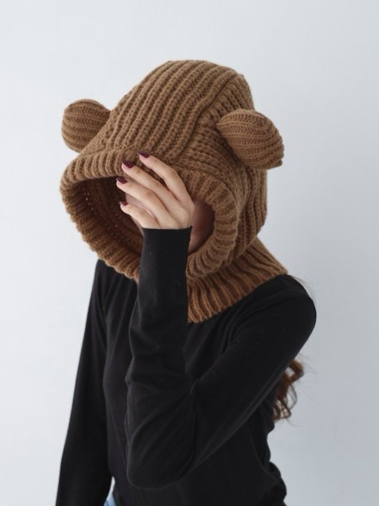 Bear Knit Balaclava Bear Knit Balaclava