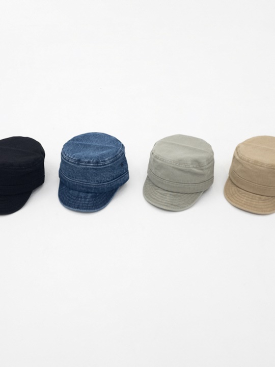 Small Washing Military Cap Small Washing Military Cap
