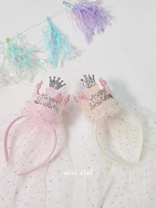 Birthday Crown Hairband Birthday Crown Hairband
