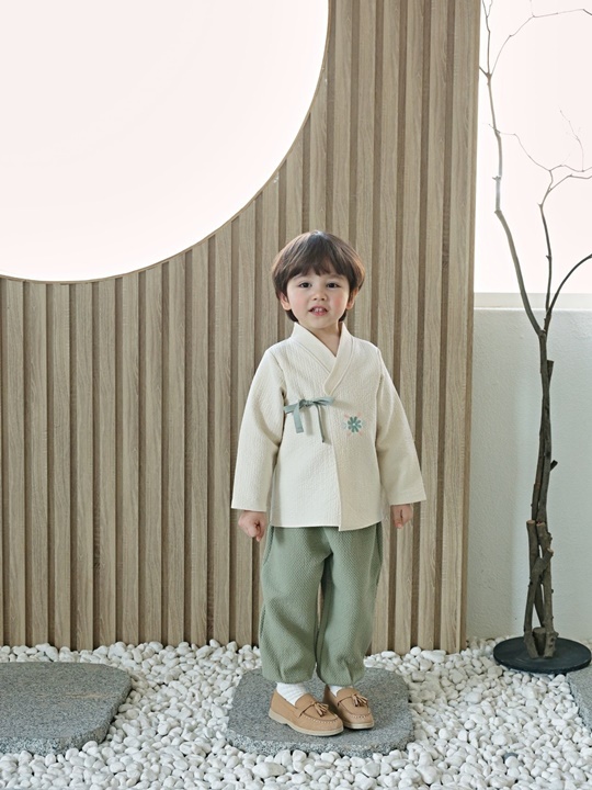 Kids Floral Boy Hanbok Kids Floral Boy Hanbok