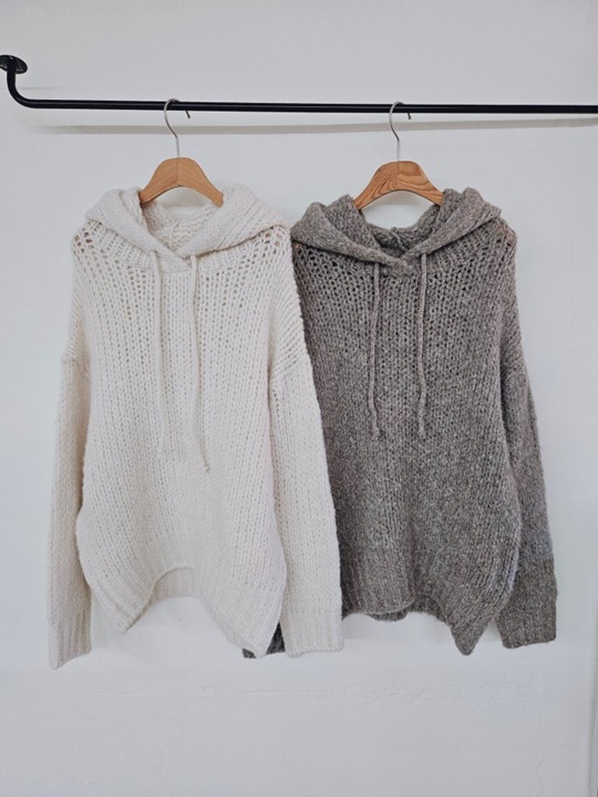 Soft Wool Hood Knit Soft Wool Hood Knit