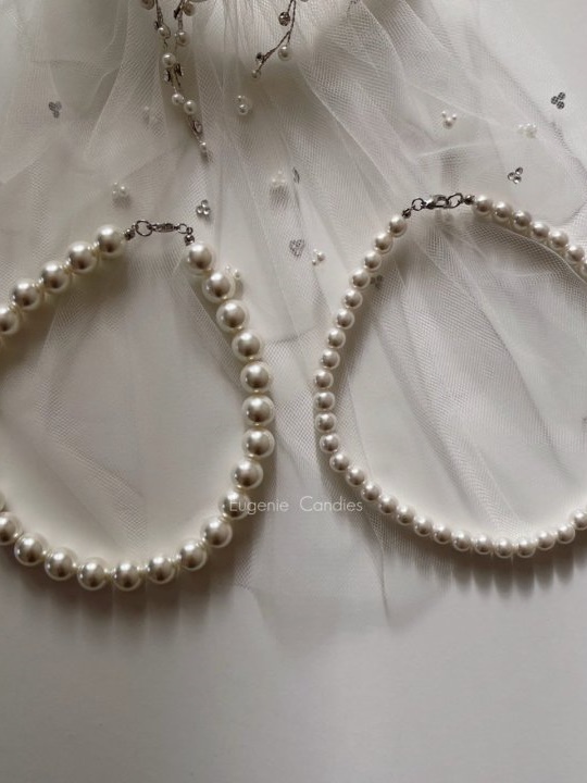 Short Pearl Necklace Short Pearl Necklace