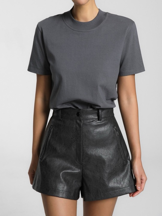 Crew Neck Round Slim Tee