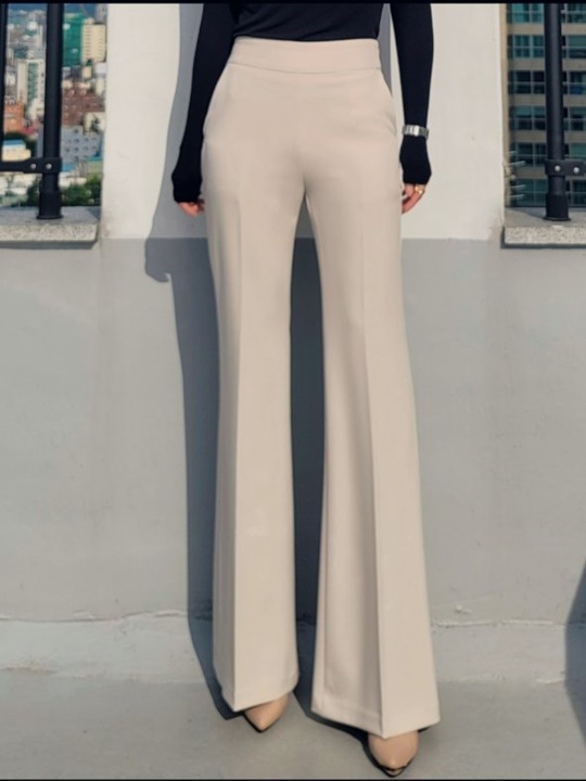 Fleece Bor Bootcut Pants