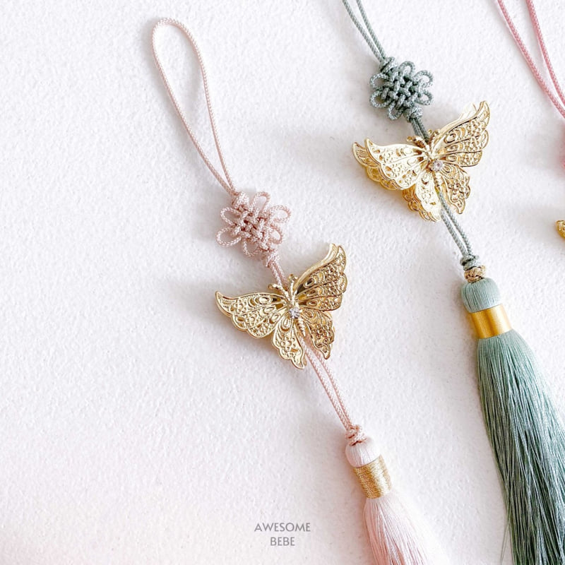Awesome Bebe - Korean Children Fashion - #prettylittlegirls - Butterfly Norigae - 4