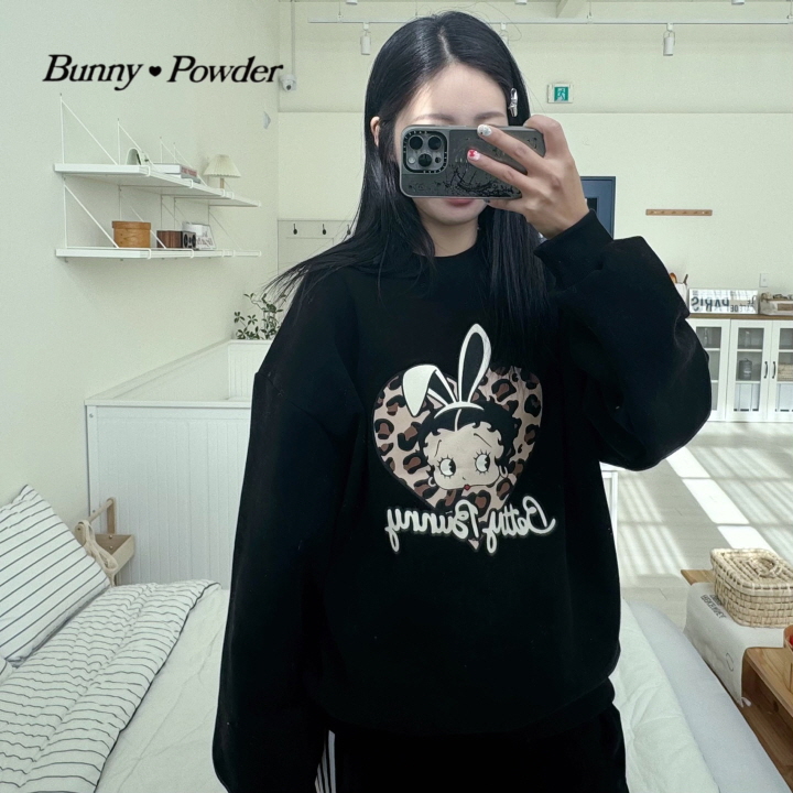 Bunny Powder - Korean Children Fashion - #designkidswear - Betty Sweatshirts (with Mom) - 7