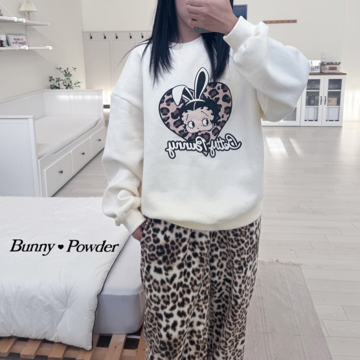 Bunny Powder - Korean Children Fashion - #todddlerfashion - Betty Sweatshirts (with Mom) - 2