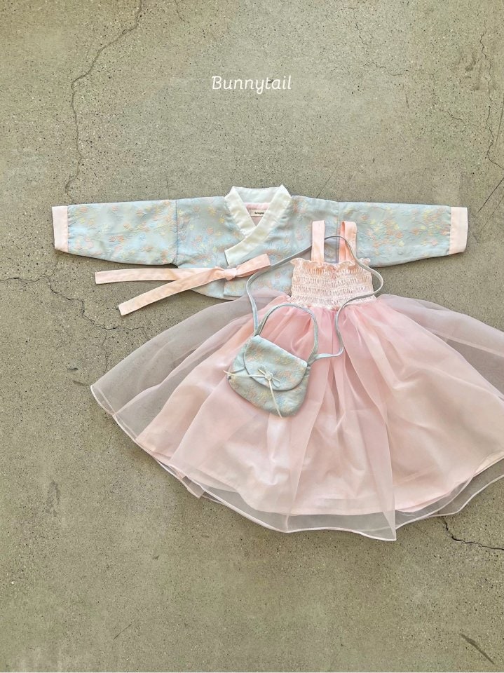 Bunnytail - Korean Children Fashion - #stylishchildhood - Silky Girl Hanbok - 6
