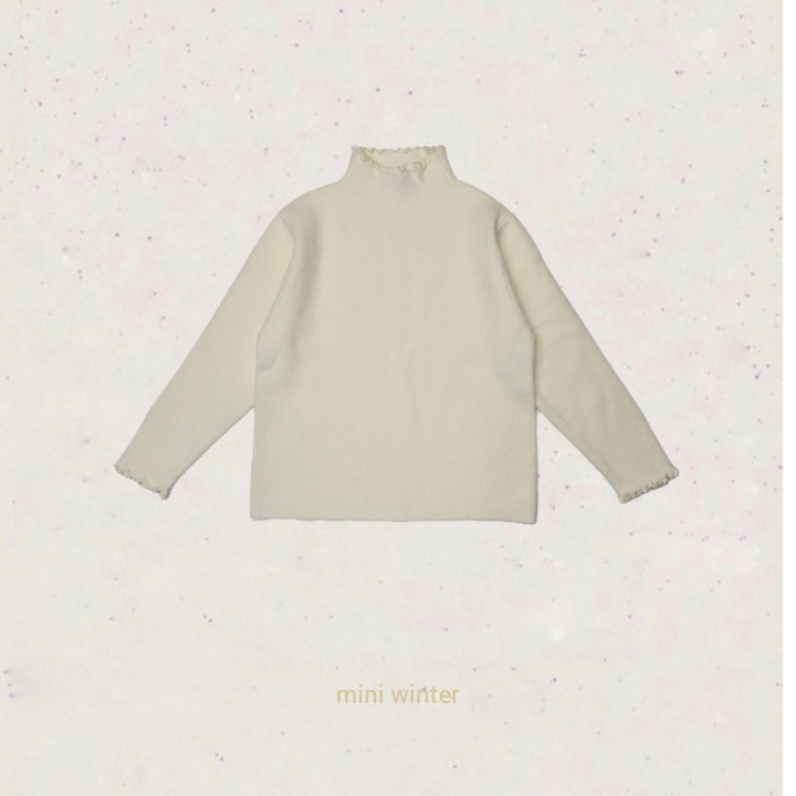Bymimi - Korean Children Fashion - #Kfashion4kids - Smoothie Knit Turtleneck Tee - 5