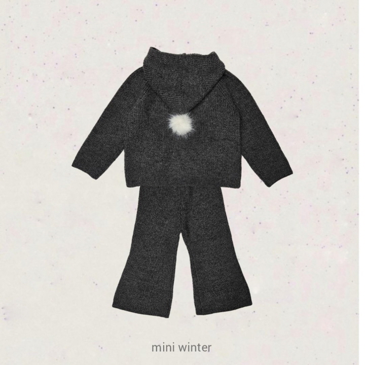 Bymimi - Korean Children Fashion - #designkidswear - Thick Knit Set 2 - 2