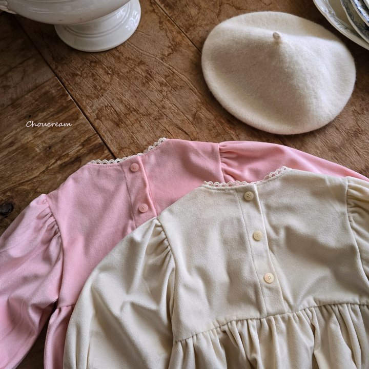 Choucream - Korean Baby Fashion - #babyboutiqueclothing - Velvet Ribbon Suit - 12