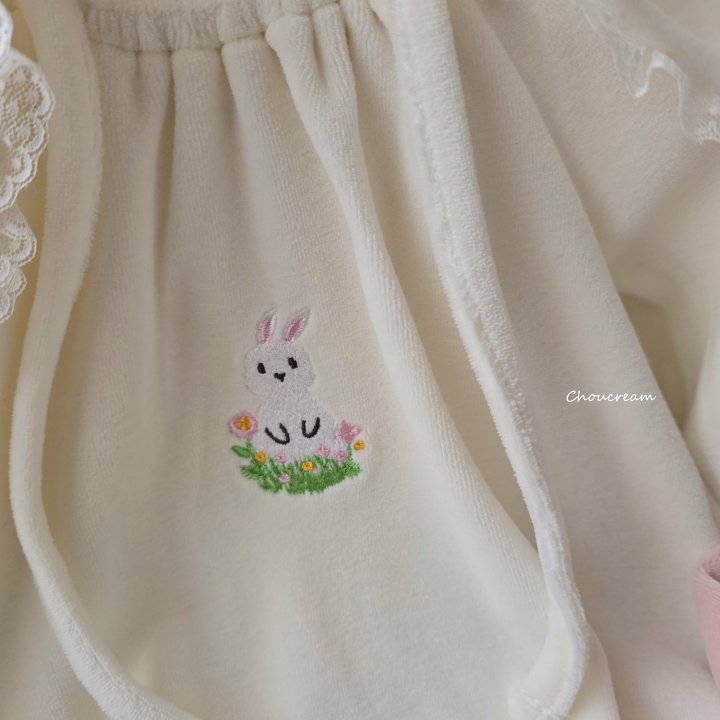 Choucream - Korean Baby Fashion - #babygirlfashion - Cute Rabbit Suit Bonnet Set - 7