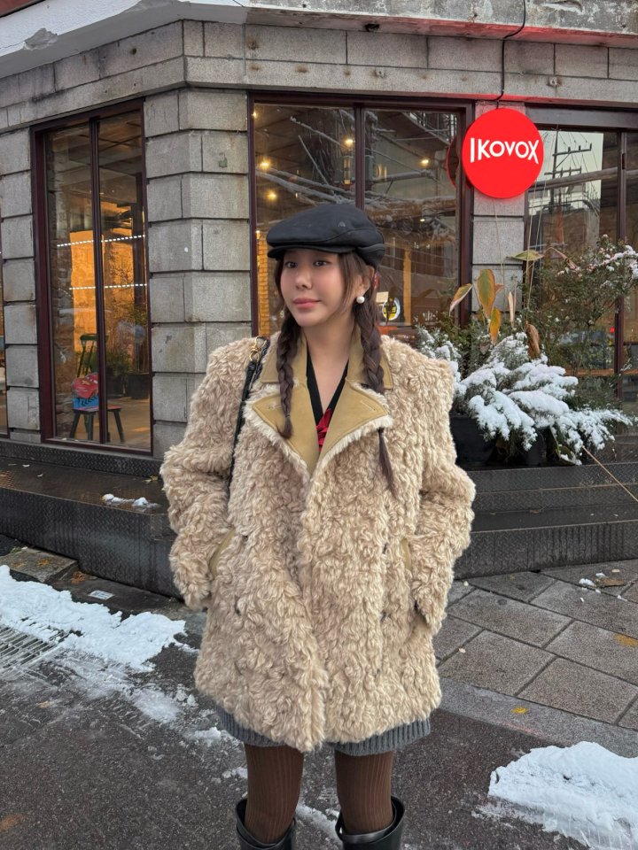 Dailyjud - Korean Women Fashion - #momslook - Porch Soft Double Jacket