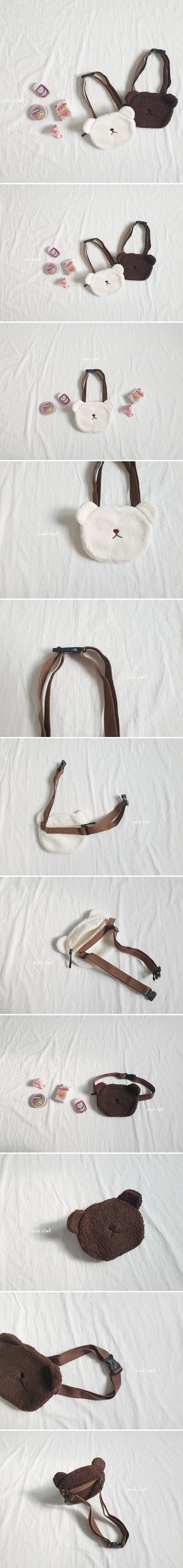 Dominico - Korean Children Fashion - #magicofchildhood - Bear Cross Bag