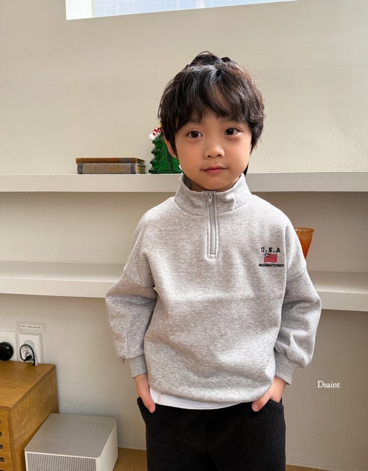 Dsaint - Korean Children Fashion - #childofig - Washington Fleece Anorak - 12