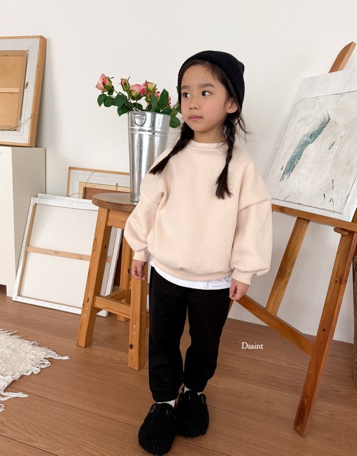 Dsaint - Korean Children Fashion - #kidsshorts - Doing Well String Fleece Jogger Pants - 12