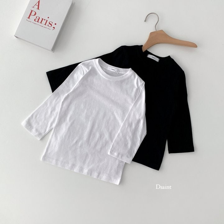 Dsaint - Korean Children Fashion - #kidsstore - Long Sleeve Inner Tee - 3