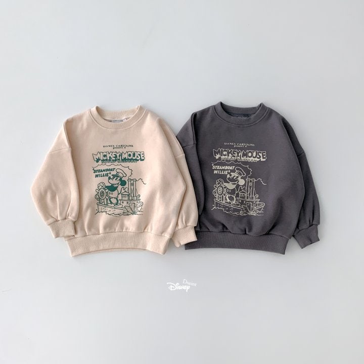 Dsaint - Korean Children Fashion - #kidzfashiontrend - Cartoon M Sweatshirts - 2