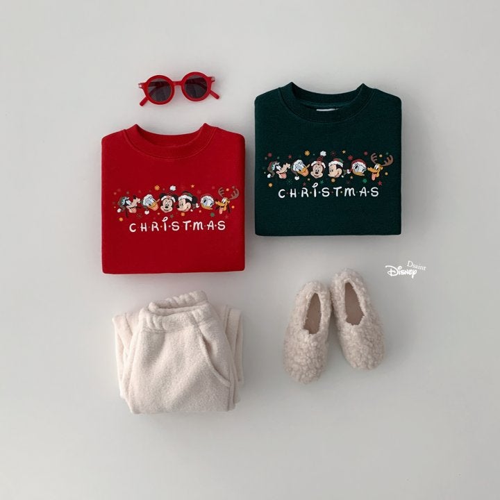 Dsaint - Korean Children Fashion - #prettylittlegirls - Christmas Friend Fleece Sweatshirts - 5