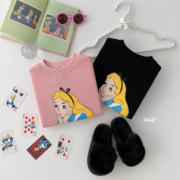 Dsaint - Korean Children Fashion - #stylishchildhood - Fantasy Alice Fleece Long Sweatshirts