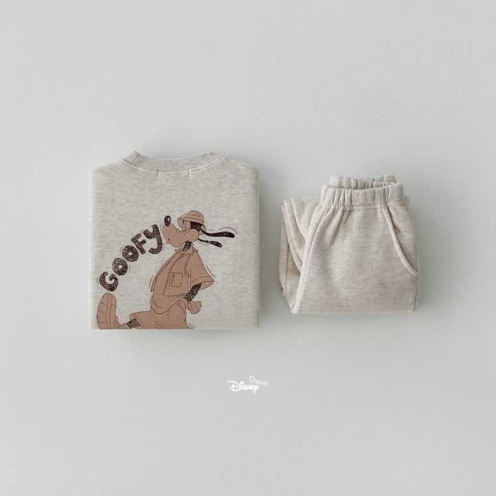 Dsaint - Korean Children Fashion - #toddlerclothing - Slow Fleece Top Bottom Set - 3