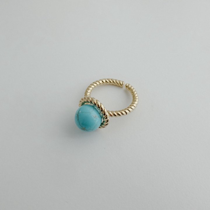 Eeiitt - Korean Women Fashion - #thelittlethings - Adelate Gemstone Ring - 7