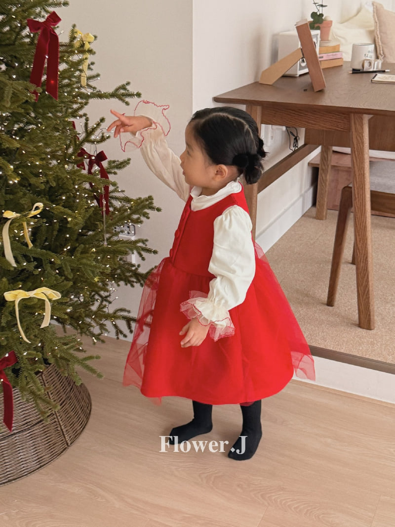 Flower J - Korean Children Fashion - #discoveringself - Button Sha Dress - 3