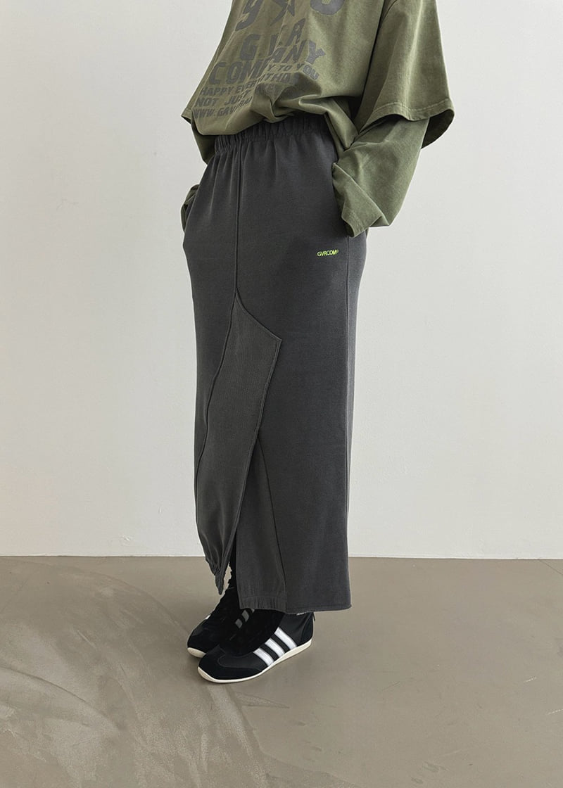 Gavara Market - Korean Women Fashion - #momslook - Dint Pigment Fleece Skirt - 11