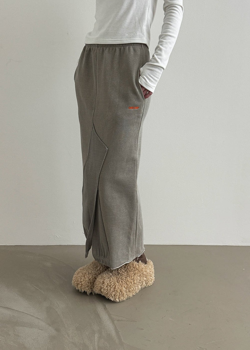 Gavara Market - Korean Women Fashion - #momslook - Dint Pigment Fleece Skirt - 7