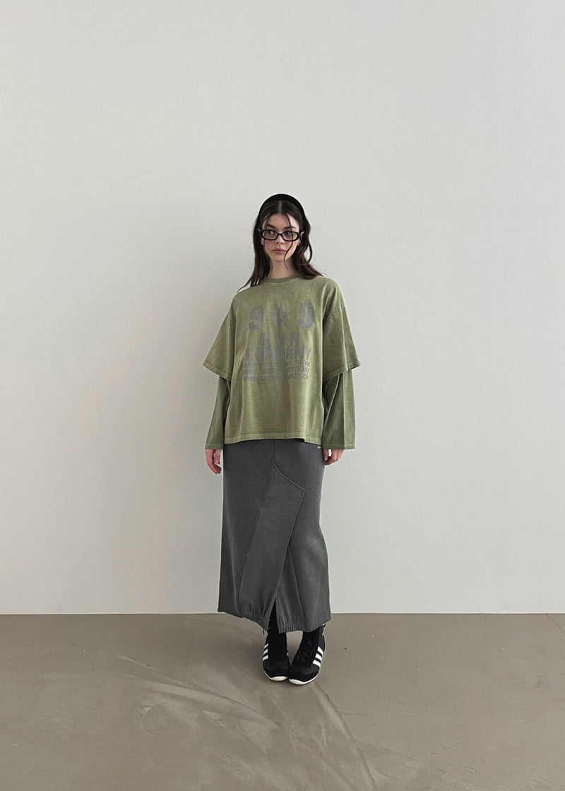 Gavara Market - Korean Women Fashion - #momslook - Dint Pigment Fleece Skirt - 9