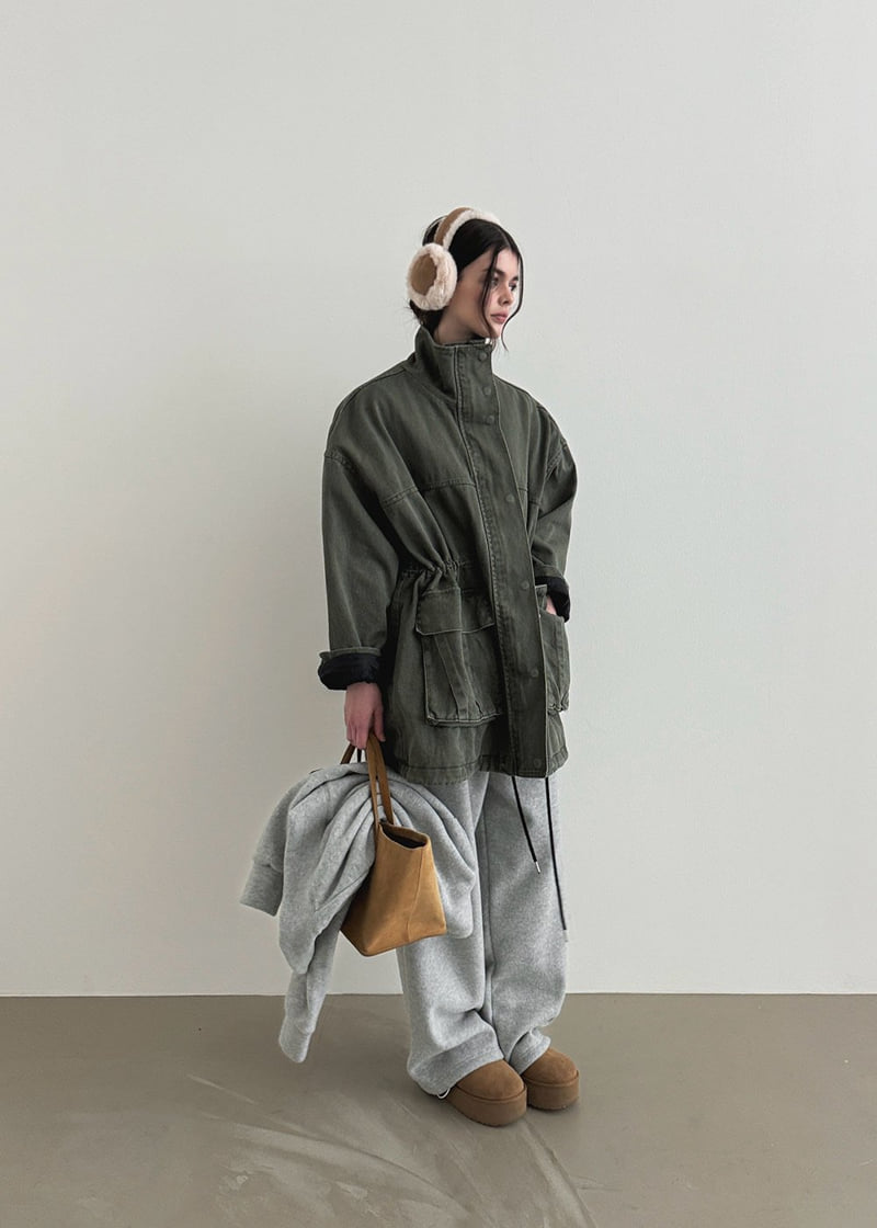 Gavara Market - Korean Women Fashion - #momslook - Weden Quilting Washing Jacket - 6